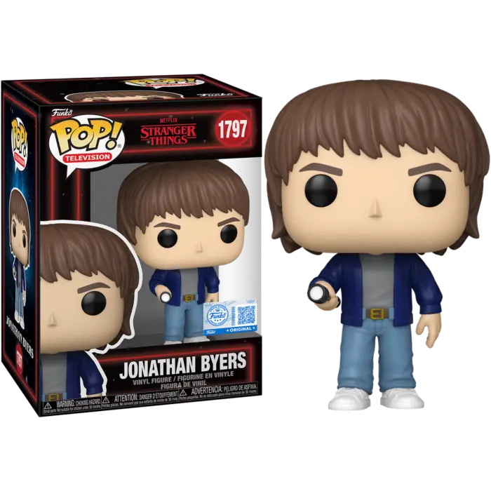 Funko Pop: Stranger Things- Jonathan Byers (Exc) 1