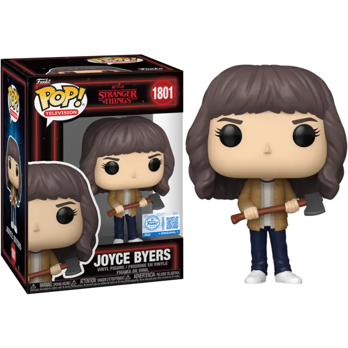 Funko Pop: Stranger Things- Joyce Byers W/ Axe (Exc) 1