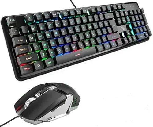 Gamax Gk 110 Wired Gaming Keyboard And Mouse "Special Offer" 1