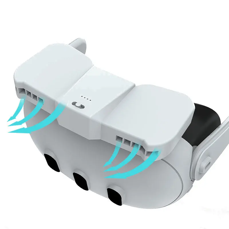 Gamax Meta Quest 3 Exhaust Fan Replacement Mask - White 1