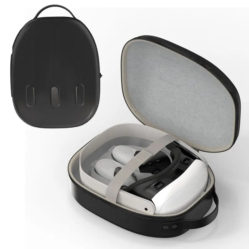 Gamax Meta Quest 3 Storage Box Carbon Fiber ( Model B ) - Black 1