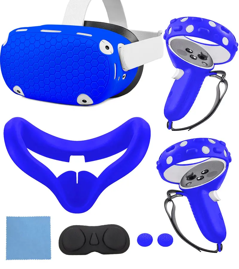 Gamax Oculus Quest 2 Silicone Protective Case Set 1