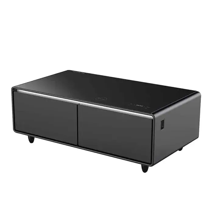 Gamax Smart Coffee Table With 135L Refrigerator (Tb-135) , 2 Usb 1