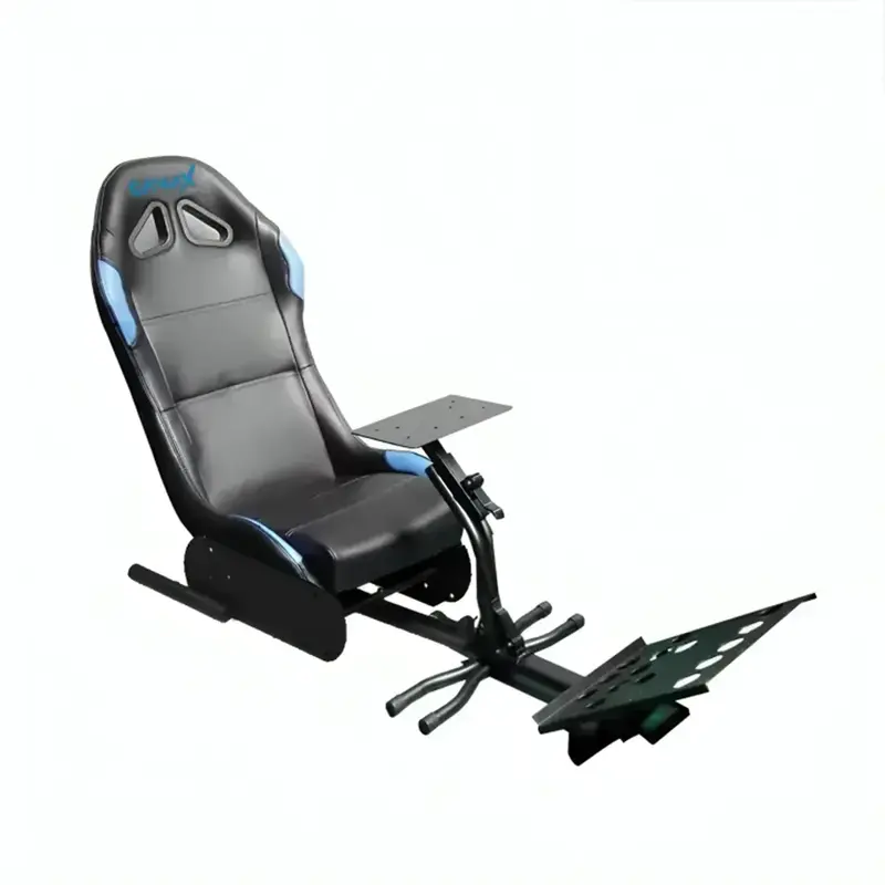 Gamax Sporty Gaming Racing Seat – Blue & Black (Installation Not Included) 1