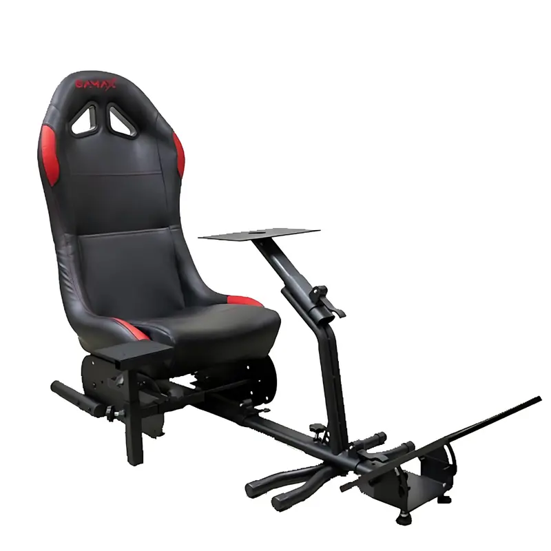Gamax Sporty Gaming Racing Seat – Red & Black ( Installation Not Included ) 1
