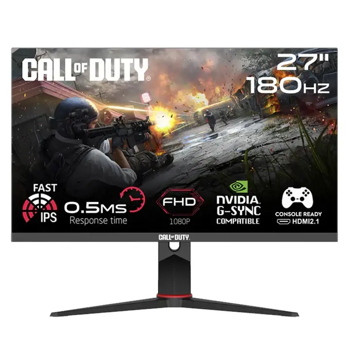 Gameon X Call Of Duty Cod27fhd180ips 27" Fhd, Hdmi 2.1, 180Hz, Mprt 0.5Ms,Fast Ips, Hdr Flat Gaming Monitor (Support Ps5) 1