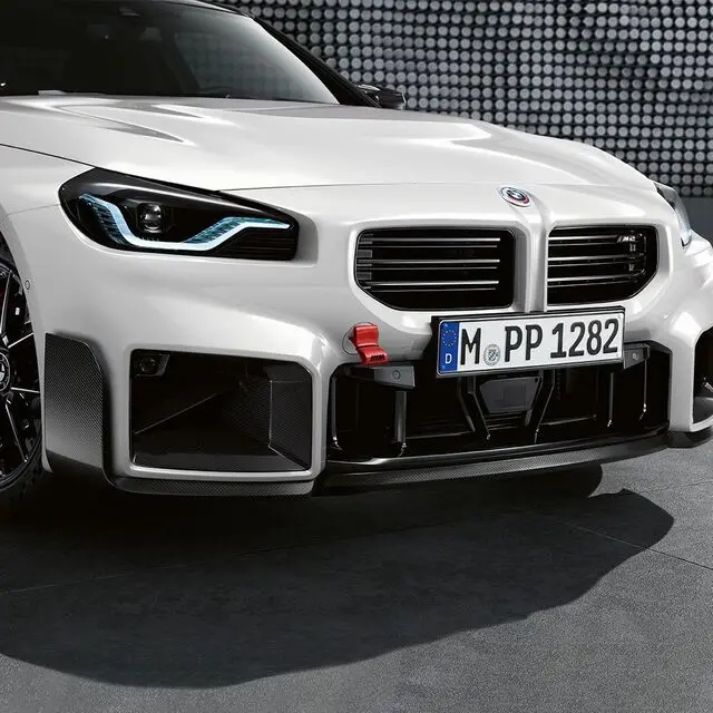 Genuine Bmw - M Performance Carbon Fiber Front Splitter & Left/Right Winglets - Bmw G87 M2 1