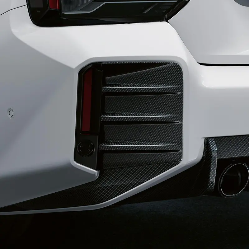 Genuine Bmw - M Performance Carbon Fiber M Performance Rear Bumper Attachments - Bmw G87 M2 1