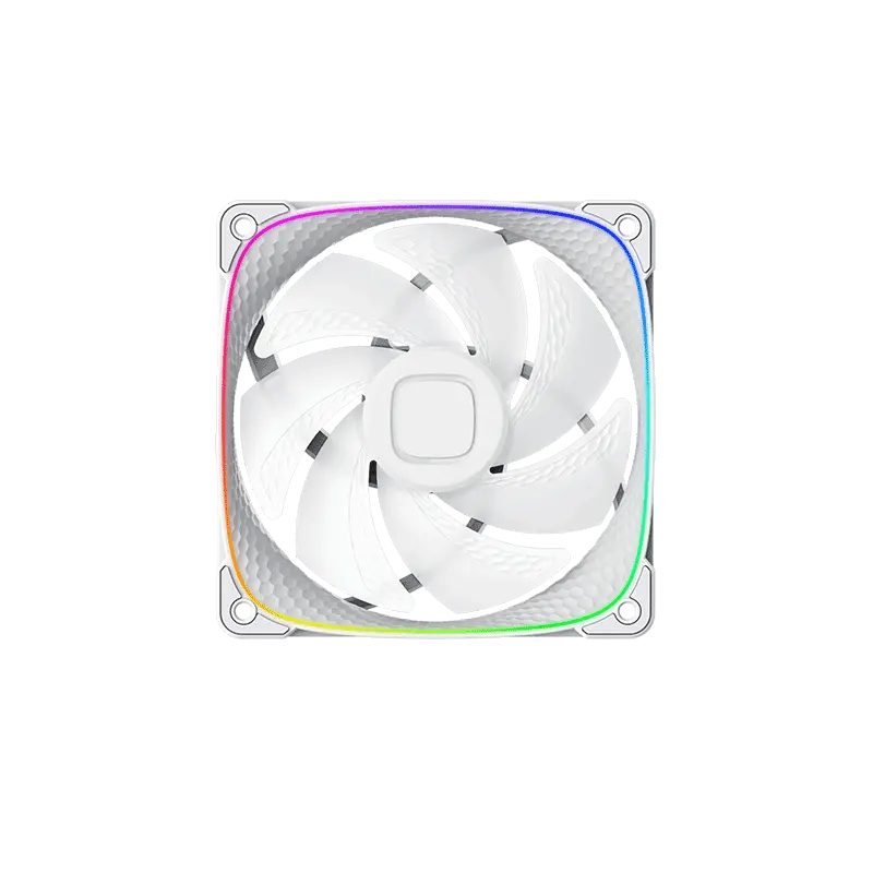 Geometric Future Squama 2503W Triple Pack 120Mm, White 1