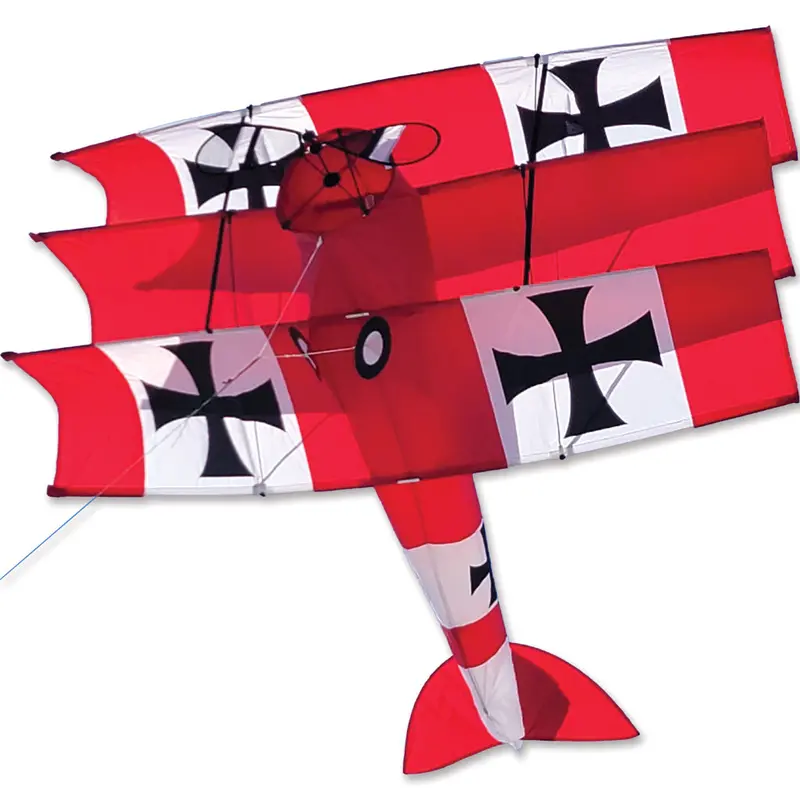 Giant Red Baron Tri-Plane Kite 1