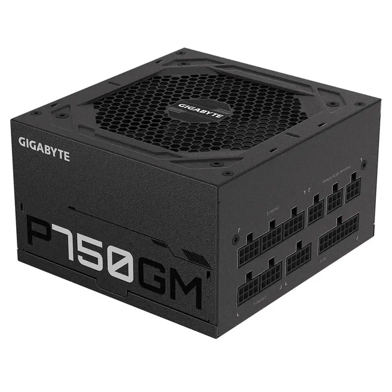Gigabyte Gp750gm Gold 750W Fully Modular Power Supply, Black 1