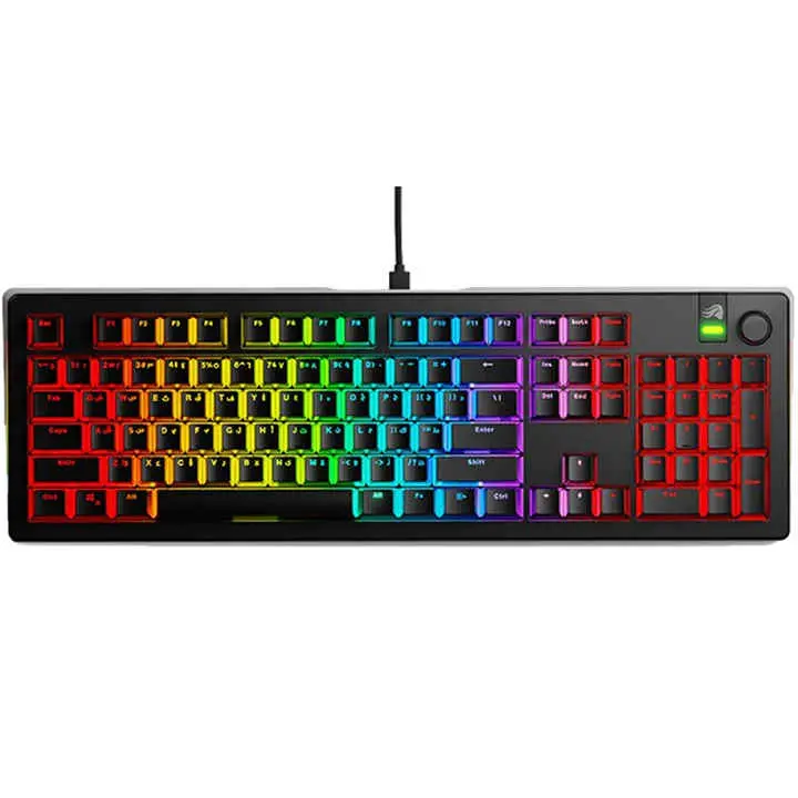 Glorious Gmmk 3 100% Prebuilt Wired Mechanical Gaming Keyboard (Arabic) - Black 1