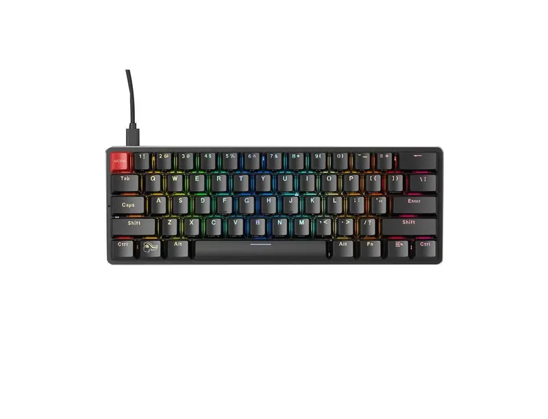 Glorious Gmmk Compact Pre Built Rgb Gaming Keyboard - Black 1