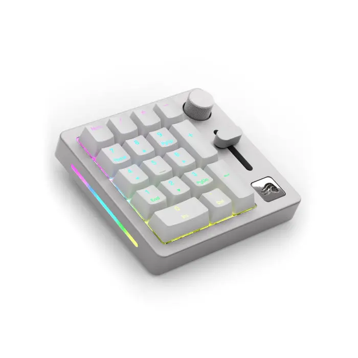 Glorious Gmmk Numpad Premium Wireless Macropad - White 1