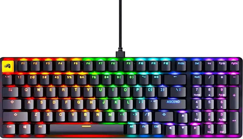 Glorious Gmmk2 Rgb Mechanical 96% Gaming Keyboard - Black 1