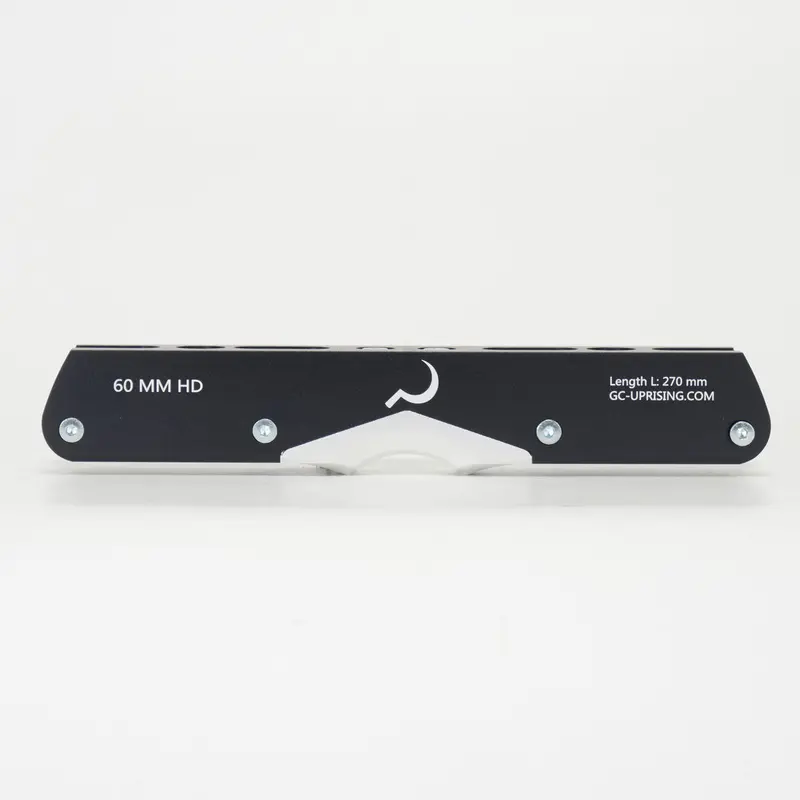 Ground Control 60Mm Hd Frame With Plastic & Aluminium H Block - Black 1