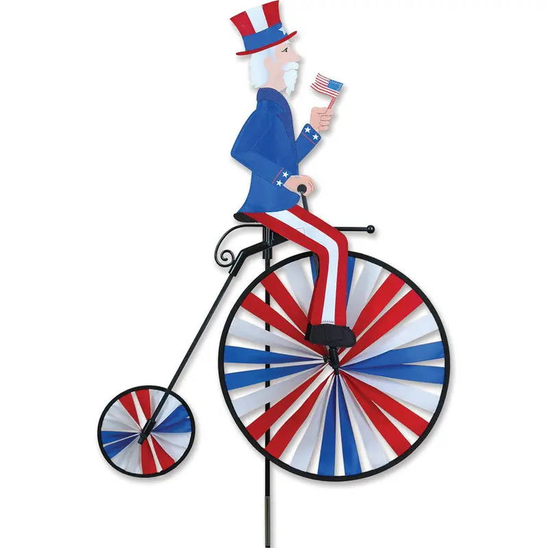 High Wheel Bike Spinner - Uncle Sam 1