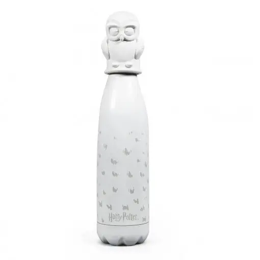 Hmb Metal Water Bottle: Harry Potter- Hedwig (3D) 1