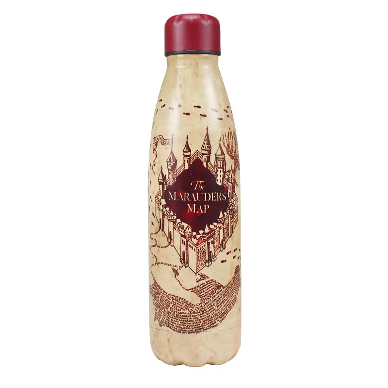 Hmb: Metal Water Bottle - Harry Potter (Marauders Map) 1