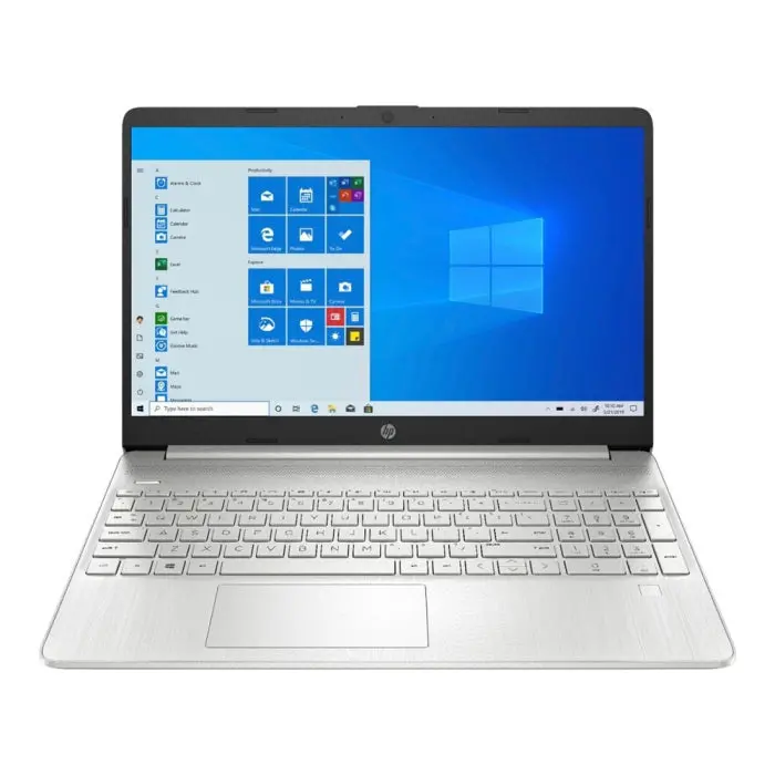 Hp Laptop Intel Core I7-1165G7,Intel Iris Xe Graphics, 8Gb Ram, 256Gb Ssd, 15.6" Hd - Silver 1