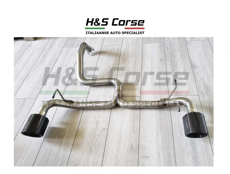 H&S Performance Bombardone Uitlaat - Abarth 500/595/695 1