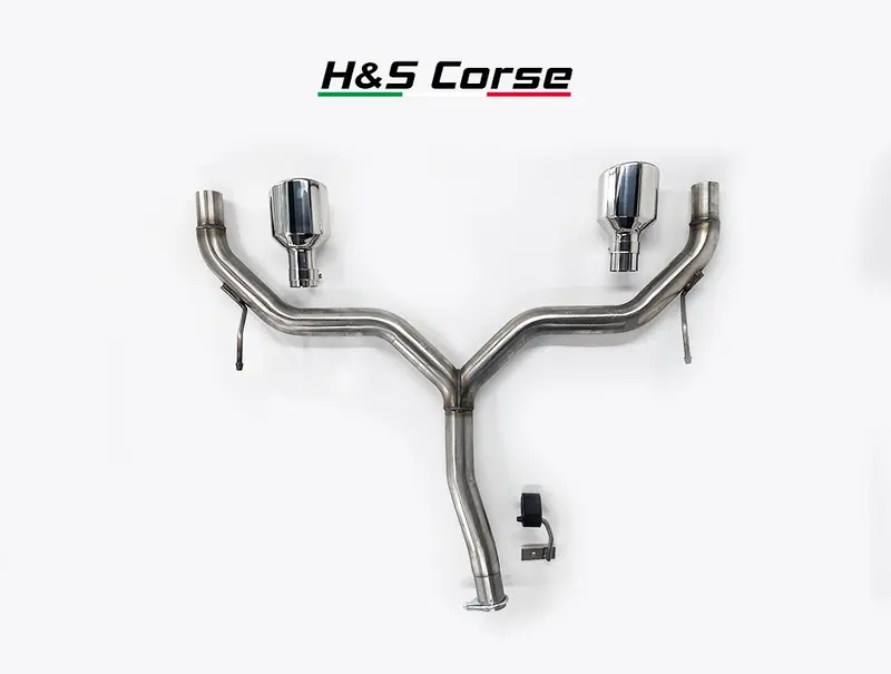 H&S Performance Open Eindpijp Met Diverse Eindstukken - Alfa Giulietta 1