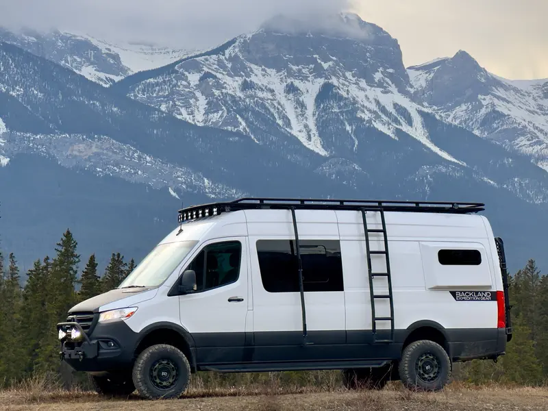 Ibex - Utility Bar High Roof Sprinter Van - Aluminum 1