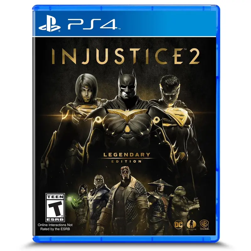 Injastice 2  Playstation 4 "Region 1" 1