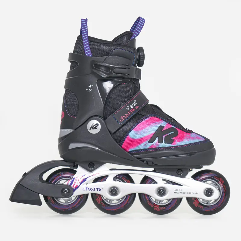 K2 Charm Boa Alu - Kids Adjustable Inline Skates 1