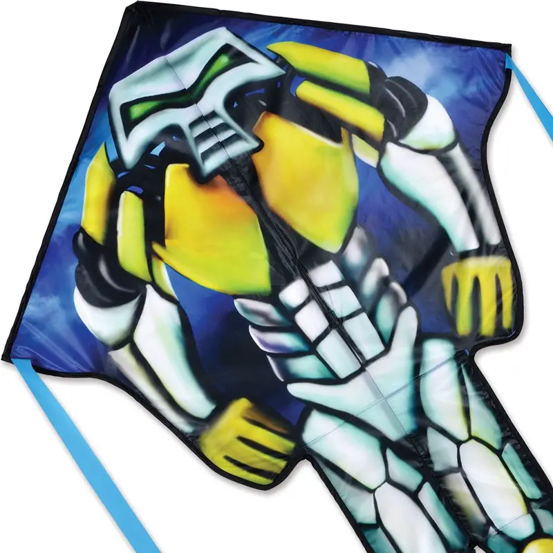 Large Easy Flyer Kite - Alien Robot 1
