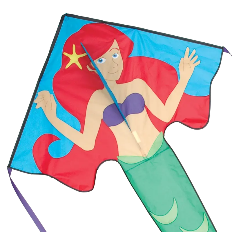 Large Easy Flyer Kite - Arianna Mermaid 1