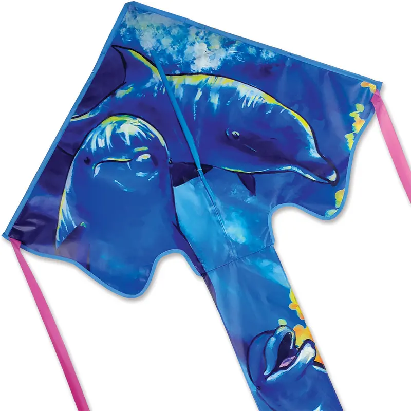 Large Easy Flyer Kite - Dolphin 1