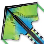 Large Easy Flyer Kite - Lime Neontech 1