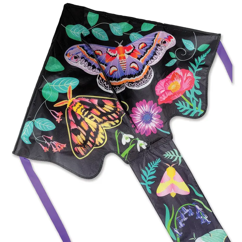 Large Easy Flyer Kite - Moths 1