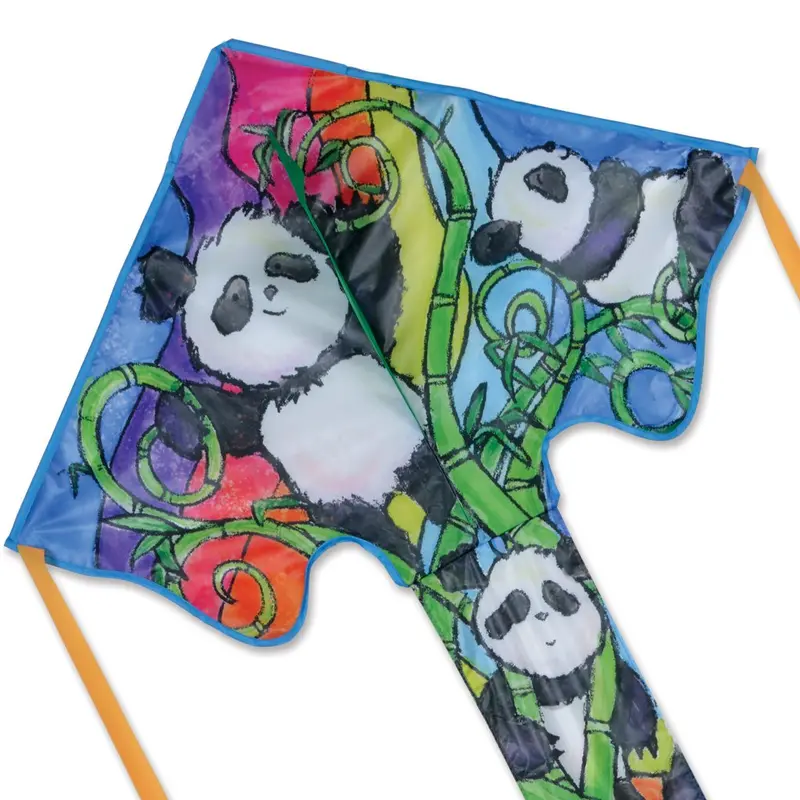 Large Easy Flyer Kite - Pandas 1