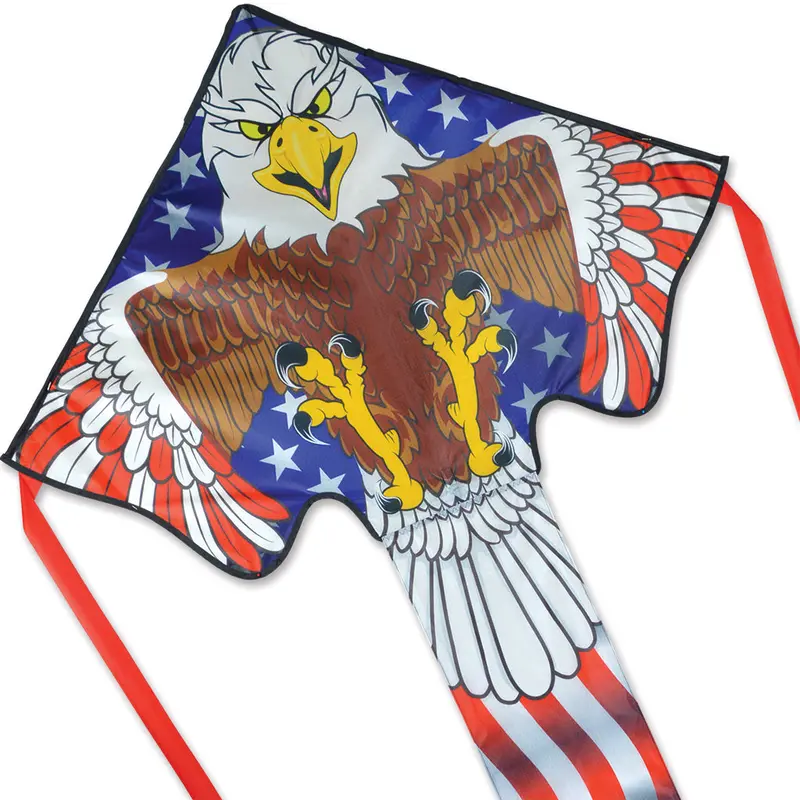 Large Easy Flyer Kite - Patriotic Eagle 1
