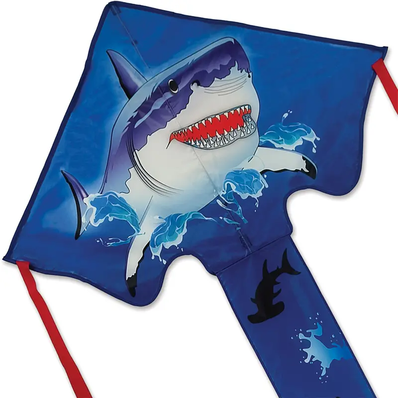 Large Easy Flyer Kite - Shark 1