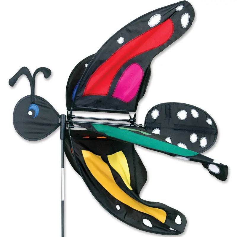 Large Lady Rainbow Monarch Spinner 1