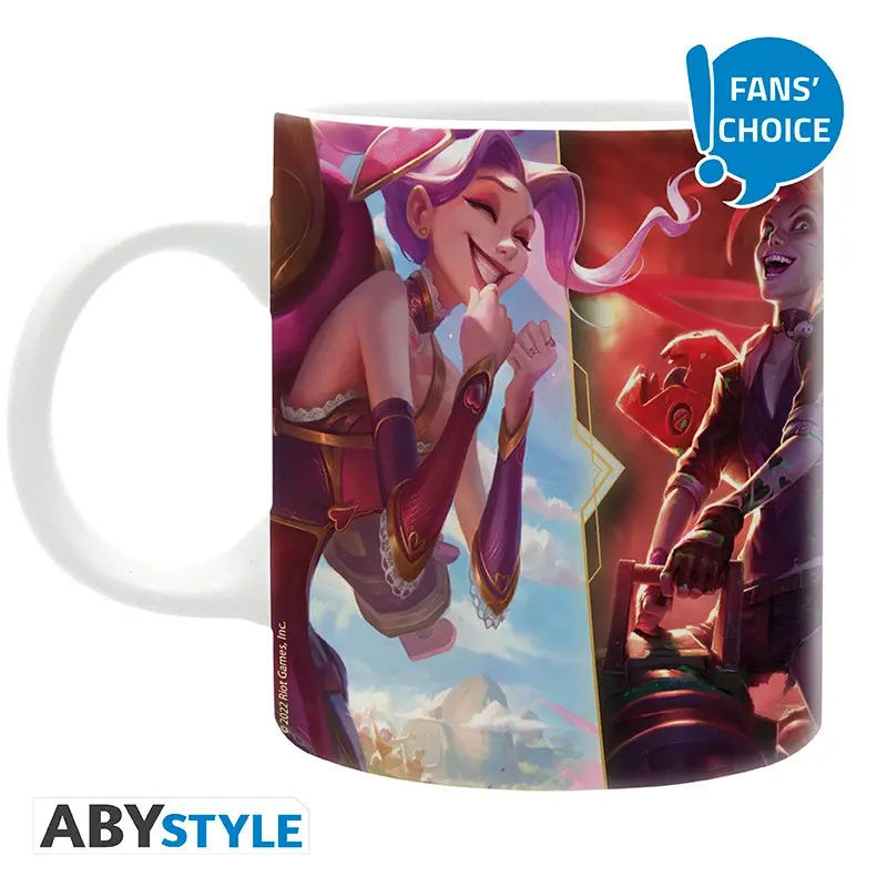 League Of Legends - Mug - 320 Ml - Jinx 'S Skin -Subli X2-Fan Choice* 1