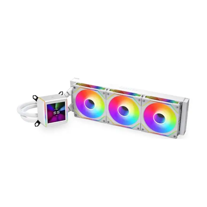 Lian Li Galahad Ii Lcd Sl-Inf 360Mm Argb Cpu Liquid Cooler – White 1