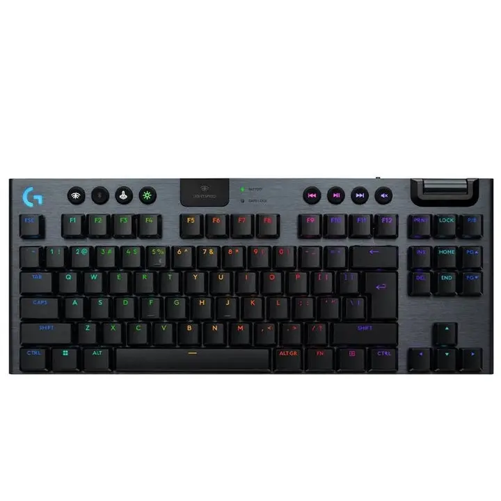 Logitech G915 X Lightspeed Tkl Wireless Gaming Keyboard Us Intl Tactile - Black 1