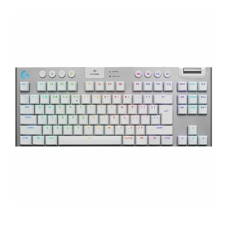 Logitech G915 X Lightspeed Tkl Wireless Gaming Keyboard Us Intl Tactile - White 1