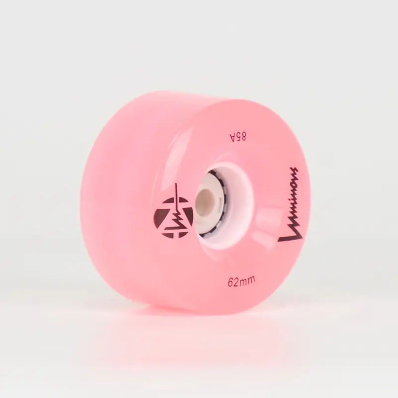 Luminous Led Light Up 62Mm/85A Wheels - Pink (Singles) 1