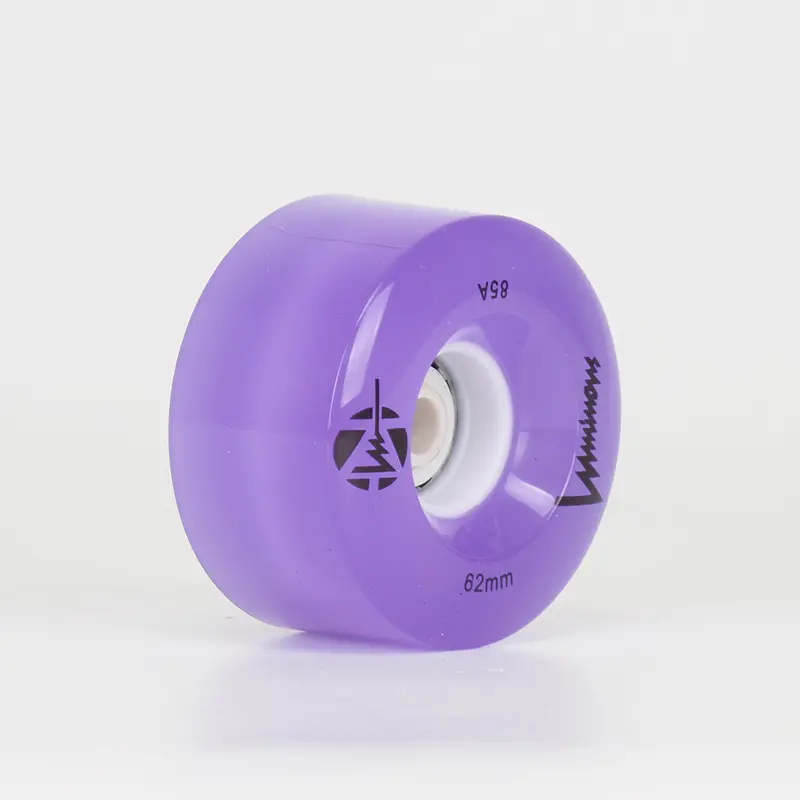 Luminous Led Light Up 62Mm/85A Wheels - Purple (Singles) 1