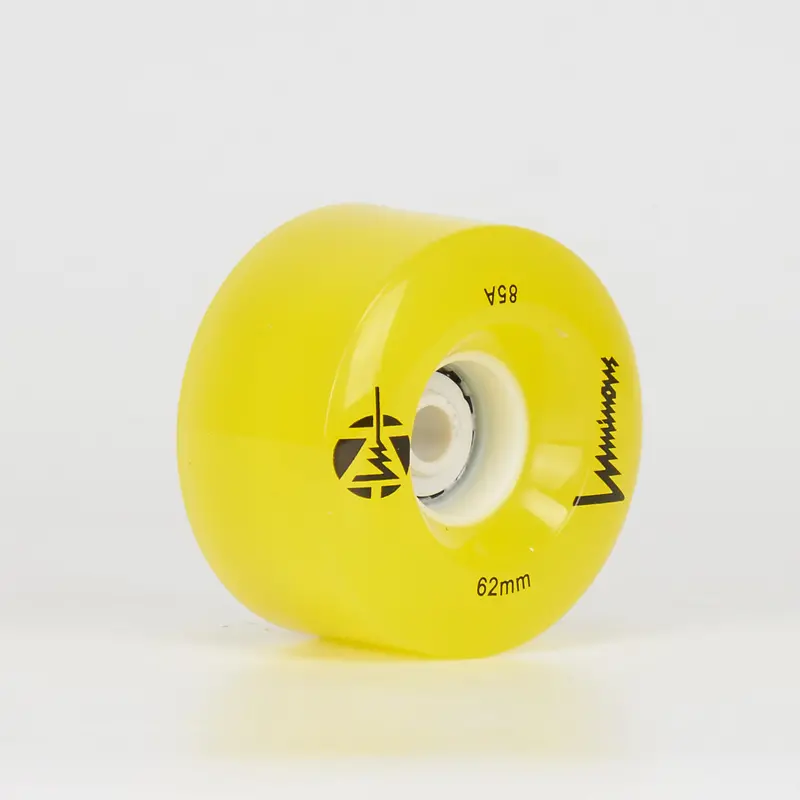 Luminous Led Light Up 62Mm/85A Wheels - Yellow (Singles) 1
