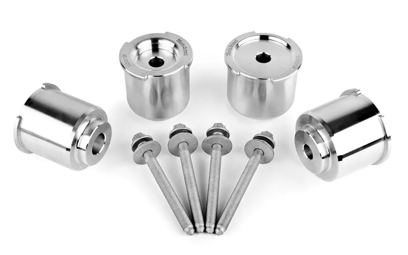 Macht Schnell - Solid Aluminum Rear Subframe Bushings - Bmw E82 1M 1