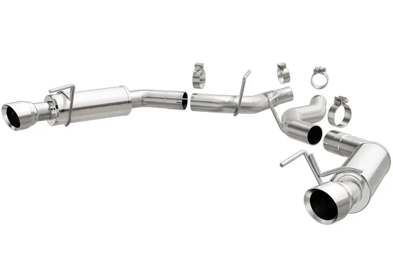 Magnaflow S550 Mustang Competition Axle Back Exhaust (2015+ Ecoboost) 1