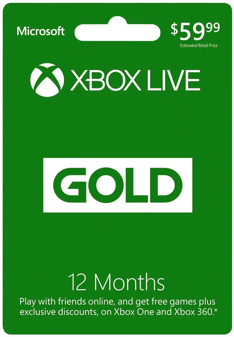 Microsoft Xbox Live 12 Month Gold (Sms Delivery) 1