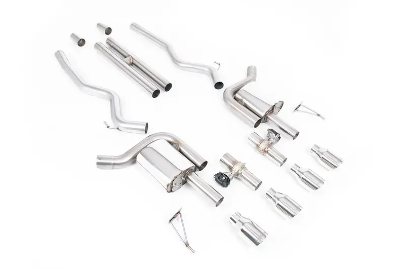 Milltek Mustang Catback - Quad Tips - 2024+ Gt 3