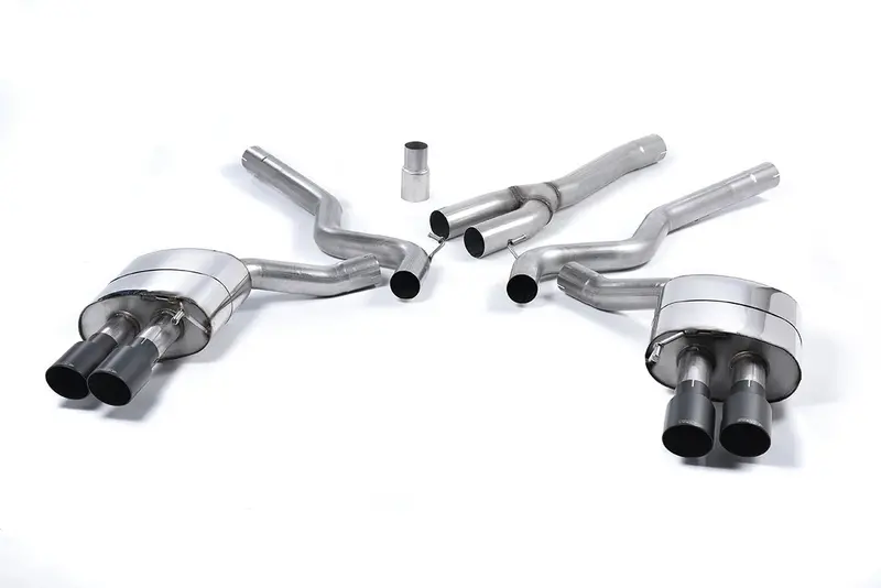 Milltek S550 2.3 Ecoboost Catback- Quad Tips 1